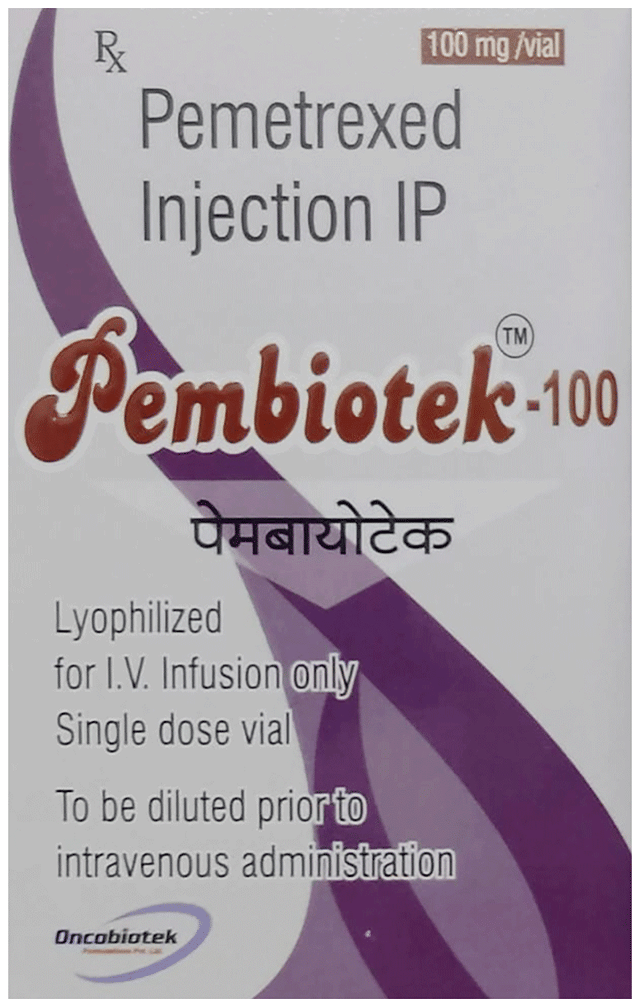 Pembiotek 100mg Injection 1s