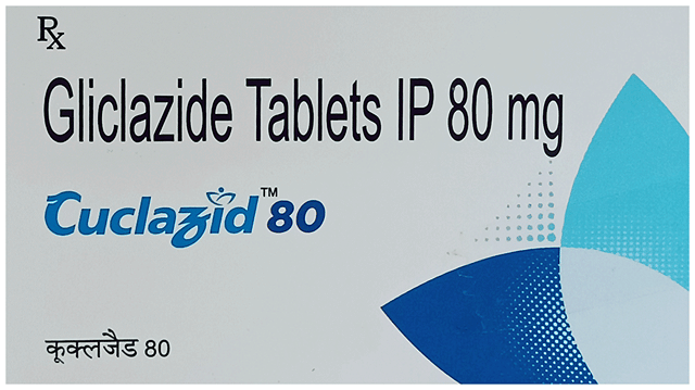 Cuclazid 80mg Tablet 15s