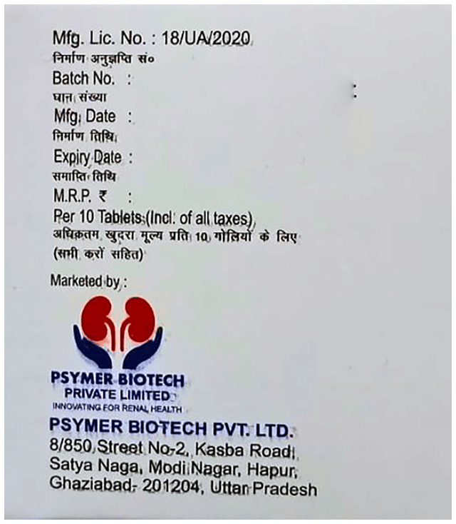 Psyrel 400mg Tablet 10s