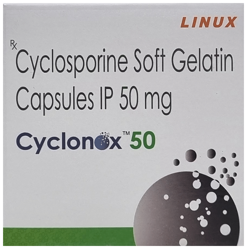 Cyclonox 50mg Soft Gelatin Capsule 5s