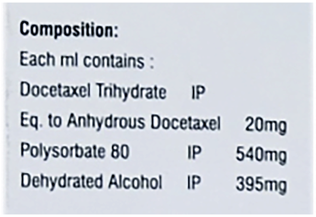 Taxdeco 80 RTU 20mg Injection 4ml