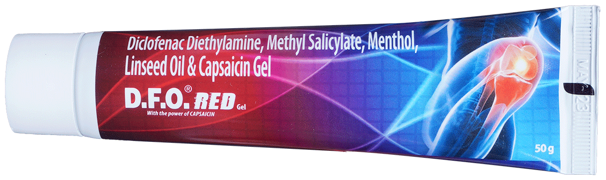 D.F.O. RED GEL 50GM 50GM - Scraped Image