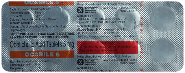Ocabile 5mg Tablet 10s