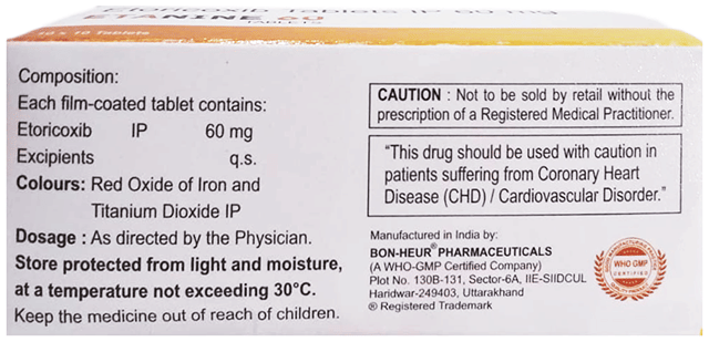 Etanine 60mg Tablet 10s