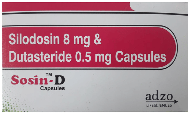 Sosin D 0.5/8mg Capsule 10s