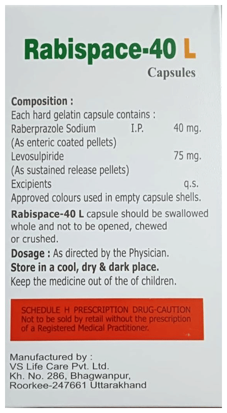 Rabispace 40 L Capsule SR