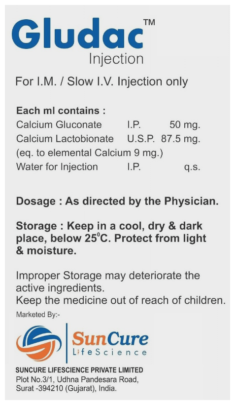 Gludac Injection
