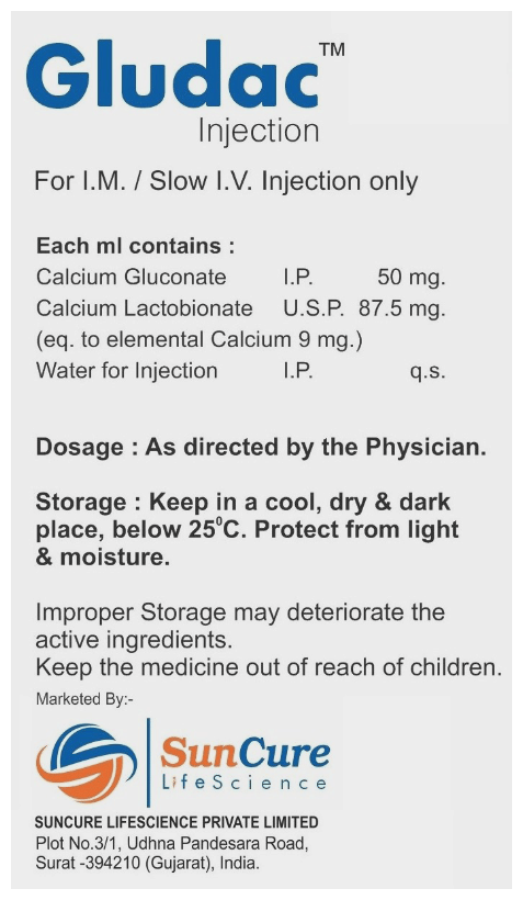 Gludac Injection