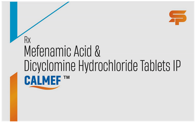 Calmef 10/250mg Tablet 10s