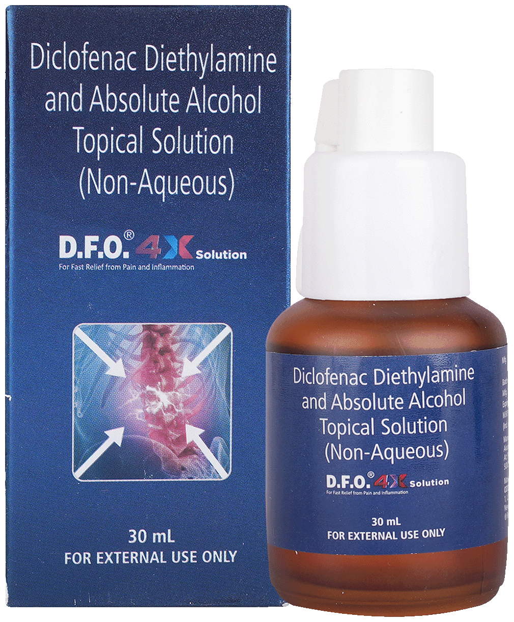 D.F.O 4X SOLUTION 30ML 30ML - Scraped Image