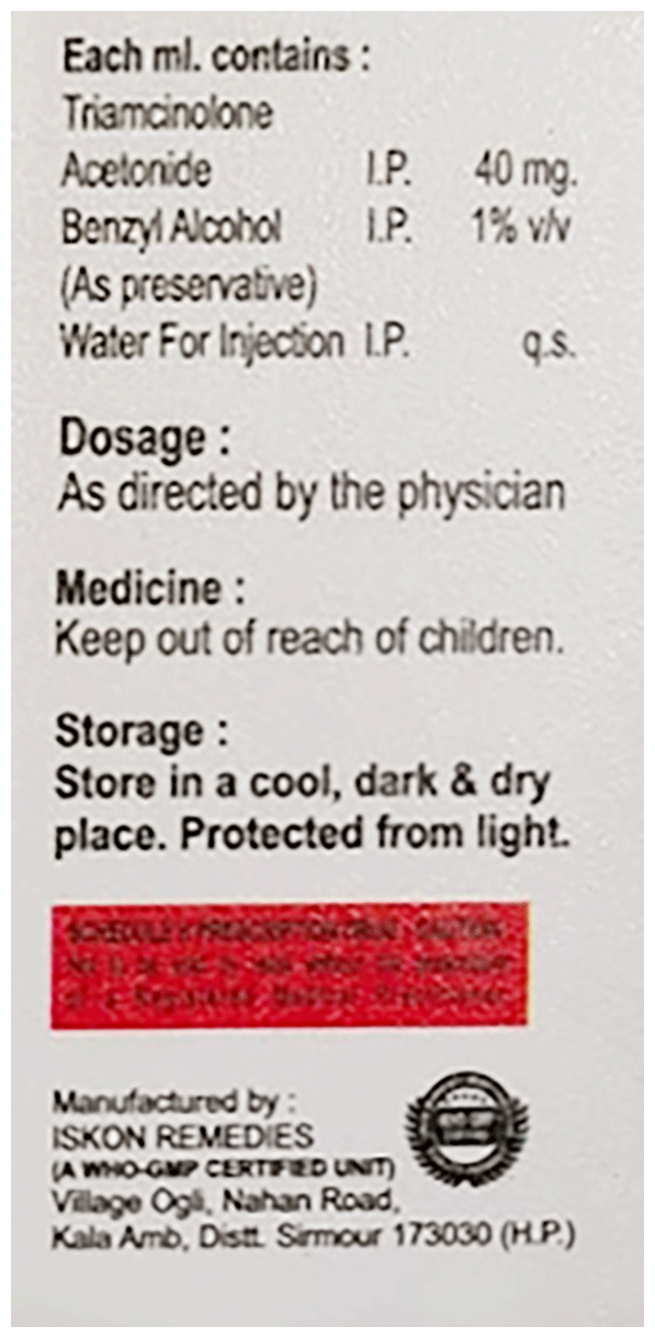Cortibind T 40mg Injection 1ml