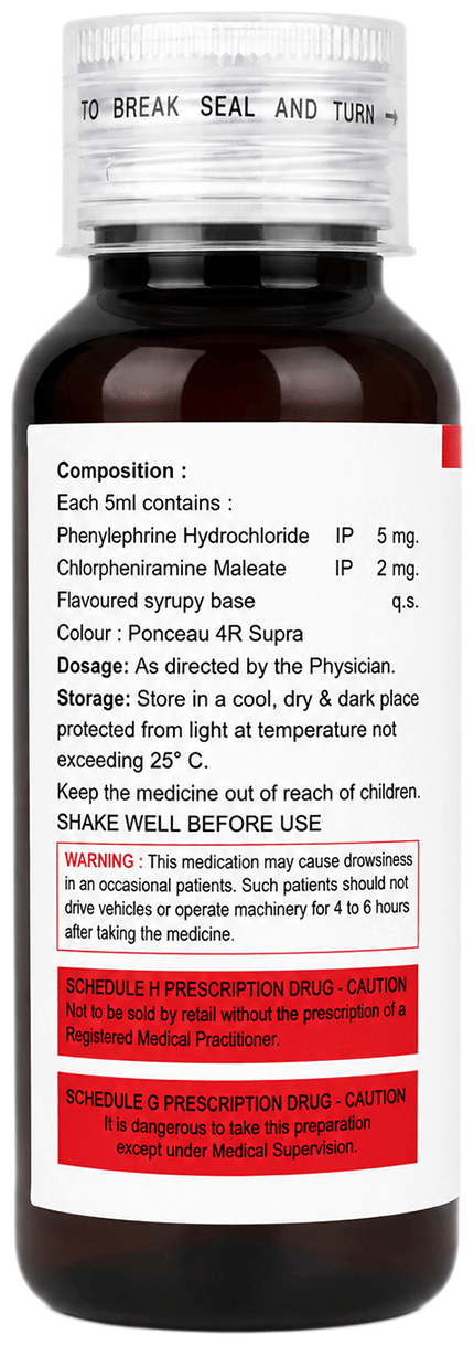 Venchill AF 2/5mg Mixed Fruit Syrup 60ml
