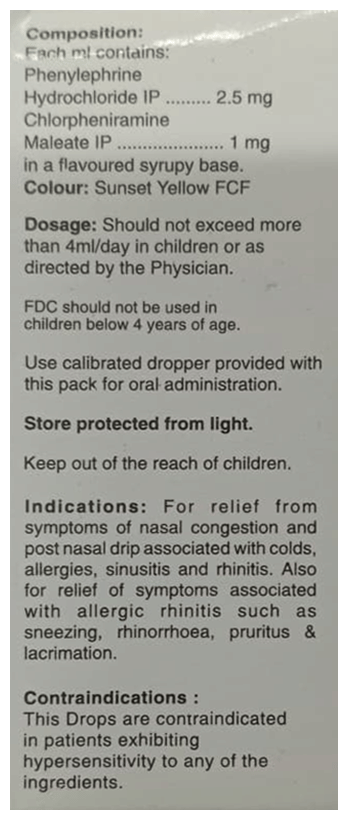 FLUCOLD AF ORAL DROP 15ML 15ML - Scraped Image