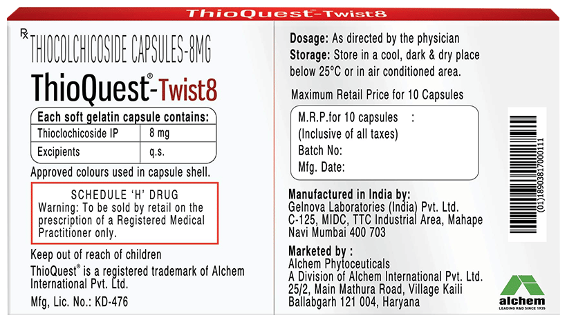 THIOQUEST TWIST 4MG 4MG - Scraped Image