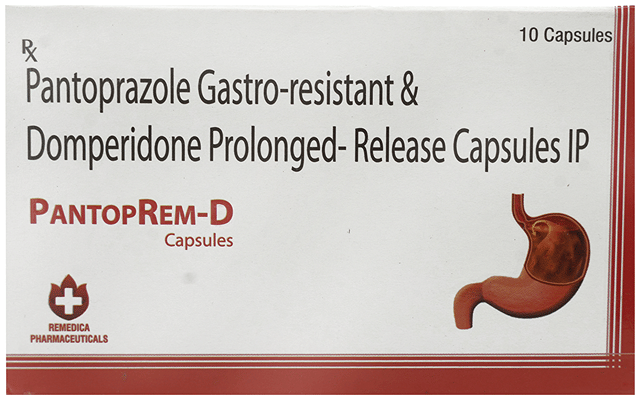 PantopRem D 30/40mg Capsule PR 10s