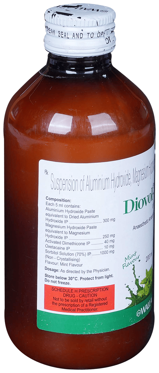 DIOVOL LA (MINT FLAVOUR) 200ML - Scraped Image