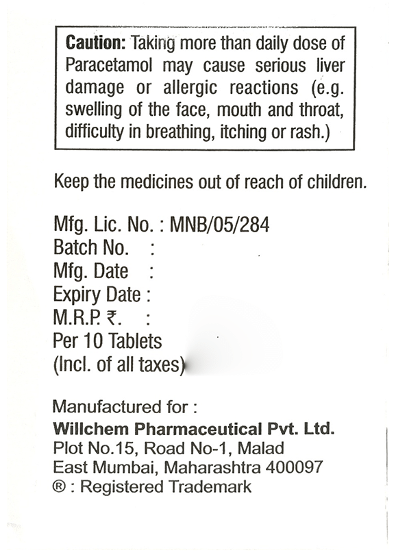 Willfen-P Tablet