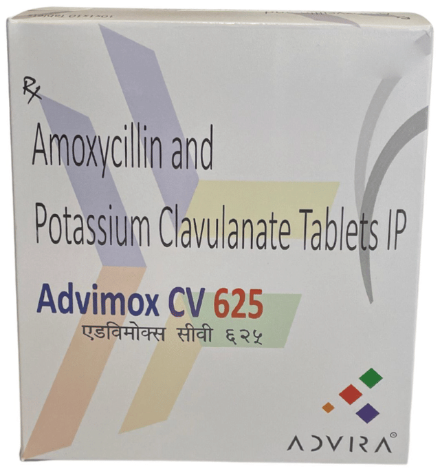Advimox CV 500/125mg Tablet 10s