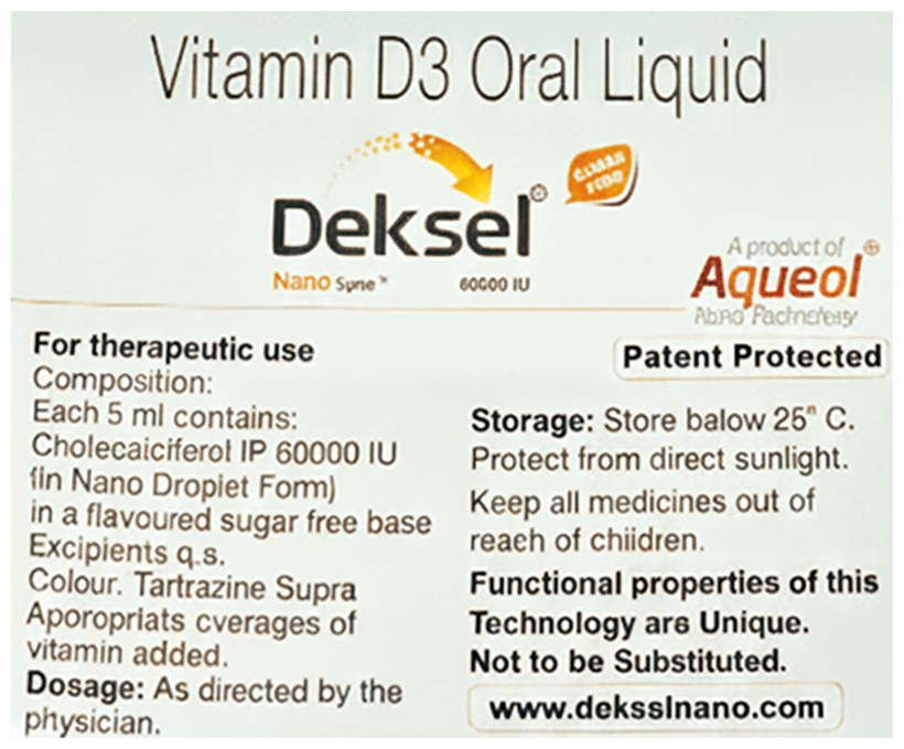 DEKSEL 60000 NEO SHOT 5ML - Scraped Image