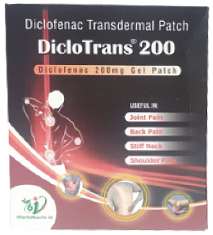 Diclotrans 200 Transdermal Patch