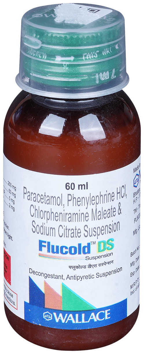 FLUCOLD DS SUSPENSION 60ML 60ML - Scraped Image
