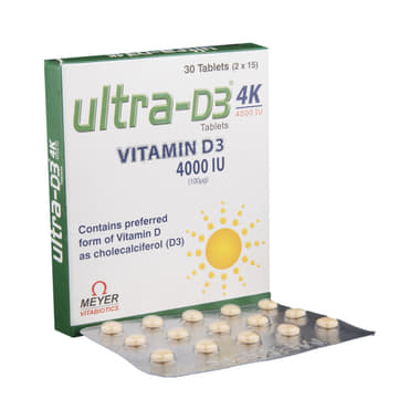 Ultra D3 2k Tablet Buy Packet Of 30 Tablets At Best Price In India 1mg