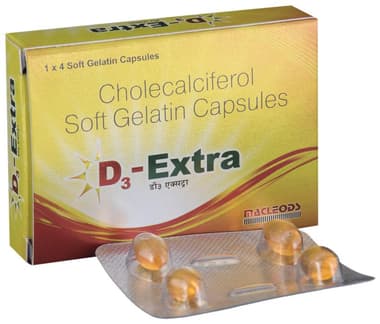 Gen D3 60k Soft Gelatin Capsule Buy Strip Of 4 Soft Gelatin Capsules At Best Price In India 1mg
