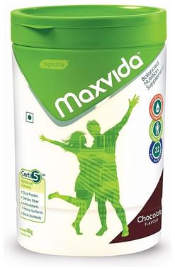 Maxvida Powder Chocolate jar of 400 gm Powder
