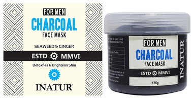 Inatur Men Charcoal Face Mask