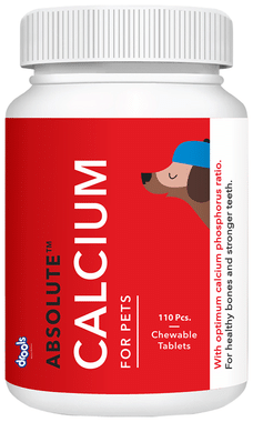 Drools Absolute Calcium Tablet- Dog Supplement