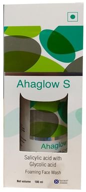 Ahaglow S Foaming Face Wash