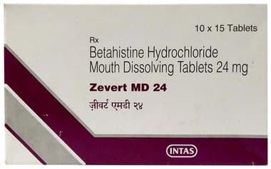 Vertimax 24mg Tablet Md View Uses Side Effects Price And Substitutes 1mg