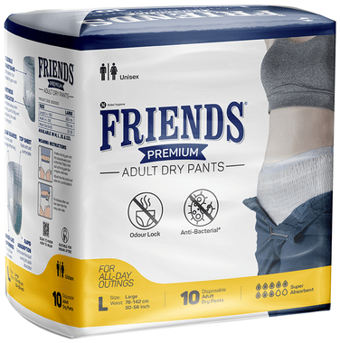 Friends Premium Adult Dry Pants Large