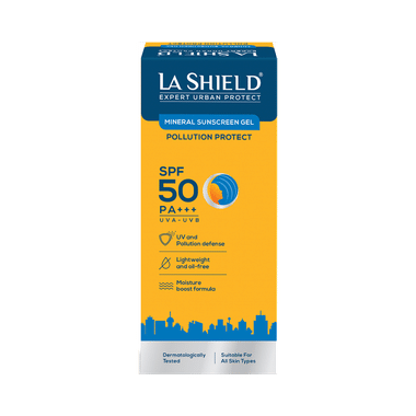 La Shield Expert Urban Protect Mineral Sunscreen Gel SPF 50