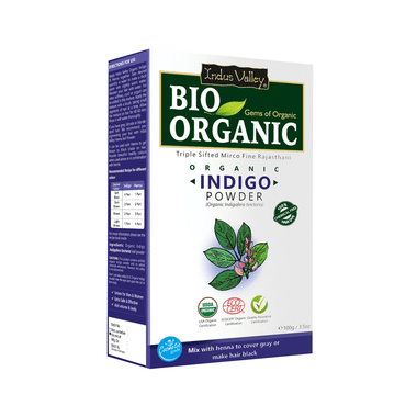 Indus Valley Bio Organic Indigo Leaf Powder