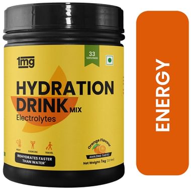 1mg Hydration Drink Mix Electrolytes Orange