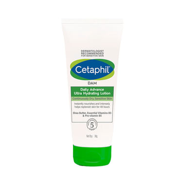 Cetaphil DAM Daily Advance Ultra Hydrating Lotion Continuously Dry, Sensitive Skin