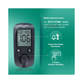 BP and Glucose Meter Combo of Accu-Chek Active Blood Glucometer Kit (Box of 10 Test Strips Free) and Dr Morepen BP02 Blood Pressure Monitor thumbnail