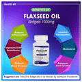 HealthVit Flaxseed Oil 1000mg Softgel thumbnail