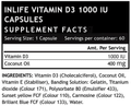 Inlife Vitamin D3 1000IU Capsule thumbnail