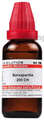 Dr Willmar Schwabe India Sarsaparilla Dilution 200 CH thumbnail