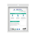 Care View Universal Yellow CV1221 N95 FFP2 Certified Earloop with 6 Layers Filtration Protective Mask thumbnail