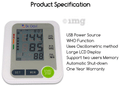 Dr. Odin BSX516 Digital Blood Pressure Monitor White thumbnail