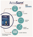 AccuSure Simple 4th Generation Blood Glucose Monitoring System thumbnail