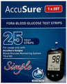 AccuSure Simple Blood Glucose Test Strip thumbnail