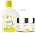 Donum Naturals Combo Pack of Oatmeal & Vitamin F Moisturising Lotion and Saffron & Vitamin F Cream for Baby thumbnail