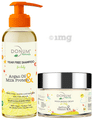 Donum Naturals Combo Pack of Saffron & Vitamin F Cream and Tear Free Shampoo for Baby thumbnail