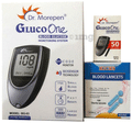 Dr Morepen Combo Pack of BG-03 Glucose Meter, 50 Test Strips and 100 Lancets thumbnail