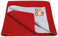Bey Bee Waterproof Mattress Protector Sheet for Babies and Adults (140cm X 100cm) Large Red thumbnail