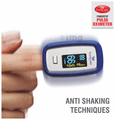 EASYCARE German Tech EC250E Fingertip Pulse Oximeter Blue thumbnail